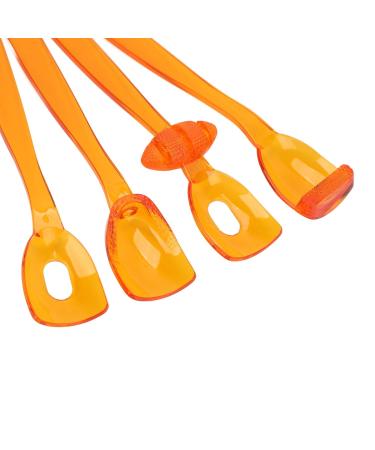 Buy Tongue Muscle Trainer - 4pcs Lip & Tongue Rehabilitation Device (Large Orange) | International Shipping Available - Buy Online on GoSupps.com