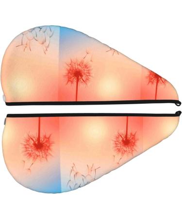 Hair Towel Wrap for Quick Drying | Button Turban & Head Towel | The Sunset of Dandelion Design - Buy Online on GoSupps.com