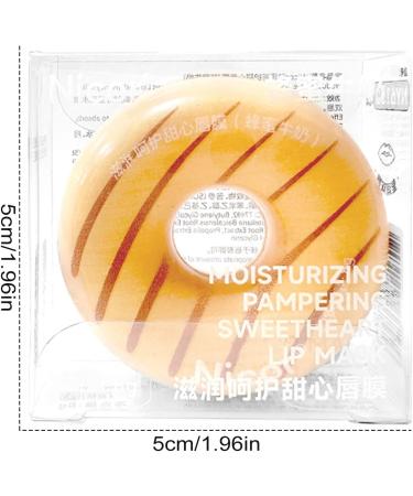Lip Balm for Dry Lips Donut Design Moisturizing Lip Plumper Conditioner - Overnight Lip Repair Moisturizing Care for Daily Travel Hixip - Buy Online on GoSupps.com