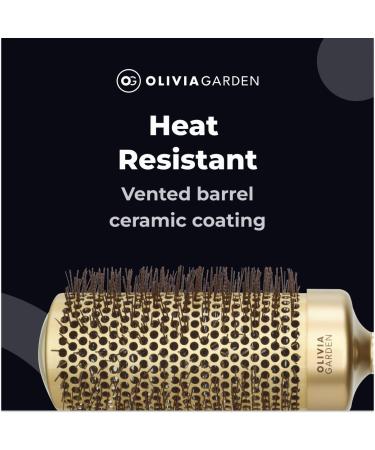 Olivia Garden Expert Blowout Speed Wavy Bristles - Gold & Brown 65 | International Shipping Available - Buy Online on GoSupps.com