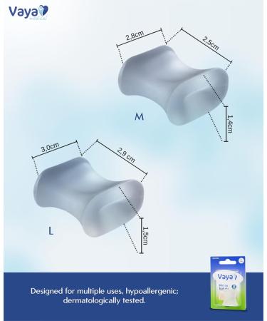 Vaya Medical Toe Separator for Hallux Valgus & Bunion Relief - Smartgel Polymer Gel Size M - 1 Piece - Buy Online on GoSupps.com