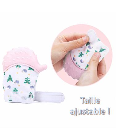 Sevira Kids Teething Glove - Food-Grade Silicone Hedgehog | International Shipping Available - Buy Online on GoSupps.com