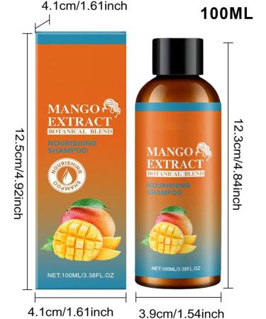 Duqulle Moisturizing Shampoo 100 ml Hair Softening Recovery Cleanser Fruit Extracts Scalp Care Shampoo for Men Women Elderly Family Ladies Travel Thickening Volume Dry - Buy Online on GoSupps.com