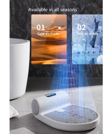 Body Dryer Hair Dryer Negative Ion Full Body Dryer with 2 Gears Adjustment Foot Dryer Quick Air Drying Heating and Cooling Gravity Sensing for Home and Bathroom - Buy Online on GoSupps.com