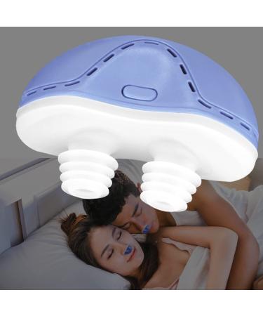 Electronic Anti Snoring Devices New Experience Variable Speed Anti Snoring Devices with 3 Adjustable Wind Speed for Air Purifier Filter Sleeping Breath Aids (White) (Purple)