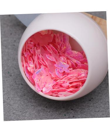 SEWOART 2 Pack Sequin Decals Crafts Sequin Beads Wedding D cor Wedding Table Confetti Applique Clothing Pink Pink 2x1.2x0.1cm - Buy Online on GoSupps.com