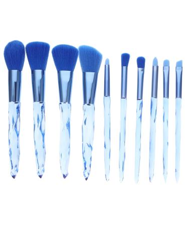 FRCOLOR 10pcs Makeup Brush Tools Eyeshadow Cosmetics Brush Beauty Accessories Eye Shadow Brush Major 20X12X2.5cm Blue