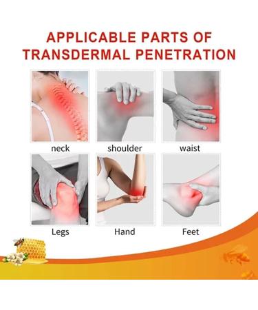 Aeehfeng Bienengift Gemsten Therapy Pain Relief Gel (5 Pack) - Natural Bee Gift Cream for Soothing Relief | Buy Internationally - Buy Online on GoSupps.com