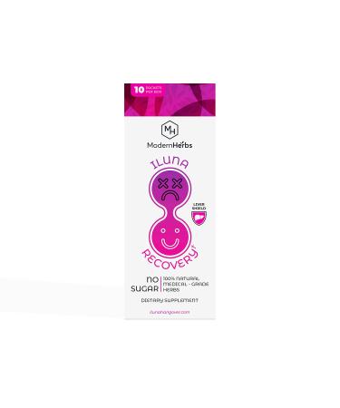 ILUNA by Modern Herbs - Hangover Relief | for A Better Tomorrow | for Your Modern Lifestyles | Pre/After Party Recovery for Better Mornings | Milk Thistle (10 Packets) 10 Count (Pack of 1) - Buy Online on GoSupps.com