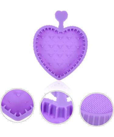 DRESSOOS Makeup Brush Cleaning Pad Gloves for Cleaning Beauty Brush Cleaning Bowl Cleaning Tools Cosmetic Limpiador De Brochas De Maquillaje Makeup Tools Cleaner Silica Gel Foldable Purple 12x9cm Purple - Buy Online on GoSupps.com