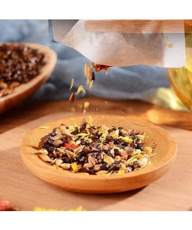 Chrysanthemum cassia seed tea 150g chrysanthemum wolfberry cassia seed honeysuckle osmanthus combination herbal tea( 150 ) - Buy Online on GoSupps.com