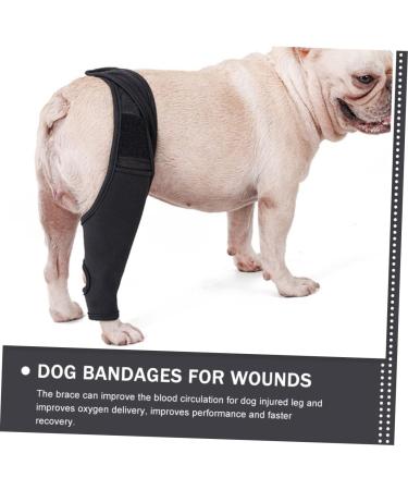 SEWOART Knee Paw Puppy Knee Pads Dog Elbow Protector Pet Injury Supply Balm Hind Leg Care XL 1 - Buy Online on GoSupps.com