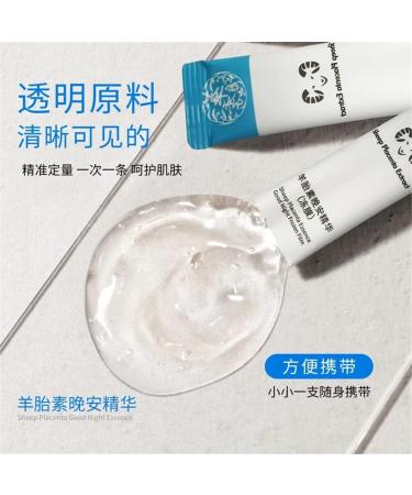 PRDECE Sheep Placenta Sleeping Mask AntiAging Moisturizing Depth Replenishment Korean Care Beauty Facial Mask Female 20 Pieces - Buy Online on GoSupps.com