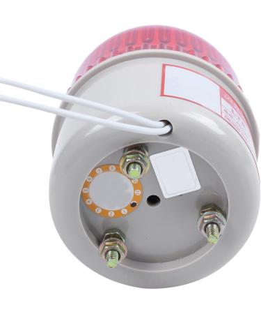 TAMOSH 4X AC 220V 15W Red Light Industrial Signal Column Flash Warning Light - International Shipping Available - Buy Online on GoSupps.com