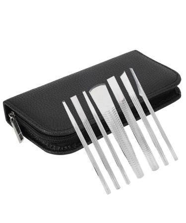 Tene nail feet pedicure knife 7 pieces stainless steel Dead Skin Feet Pedicure Messer Kit Foot cornea remover horny trimmer pedicure tool set foot care tools