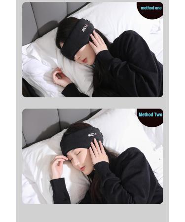 Blackout Eye Mask with Earplugs - Sleep Mask for Men and Women with Noise Reduction - Includes Travel Pouch - Buy Online on GoSupps.com
