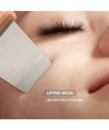 GUGUG Skin Scrubber Face Spatula - Blackhead Remover and Pore Cleaner for Facial Deep Cleansing - 4 Modes Skin Care Tool with Comedones Extractor in Pink - Buy Online on GoSupps.com