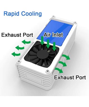 15H Drug Refrigerator and Insulin Cooler for Diabetics Smart Temperature Control 2-8 C Portable Mini Medicine Fridge Suitable for Travel Interferon Drug Storage - Buy Online on GoSupps.com