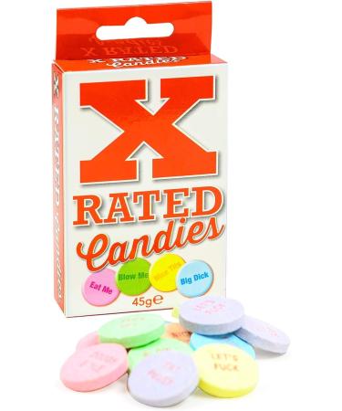 X-Rated Candies Joke Funny Sweets Adult Gift 45g - Buy Online on GoSupps.com