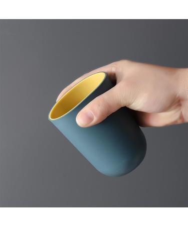 DIGJOBK Toothbrush Cup - Stylish Mouthwash & Dental Sink Wash Cup for Home & Travel | Durable Hand Wash Cup - Buy Online on GoSupps.com
