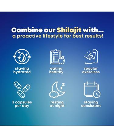 Shilajit Pure Himalayan Organic Capsules with Irish Sea Moss Ashwagandha Copper Beet Root - Fulvic Acid Trace Minerals Supplement for Men & Women - 90 Count Non-GMO Gluten-Free 90 Count (Pack of 1) - Buy Online on GoSupps.com