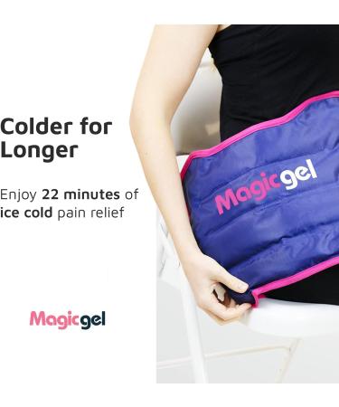 Magic Gel Hip Ice Pack and Eye Mask Gel Pack Bundle - Soothing Relief for Pain and Inflammation - Buy Online on GoSupps.com