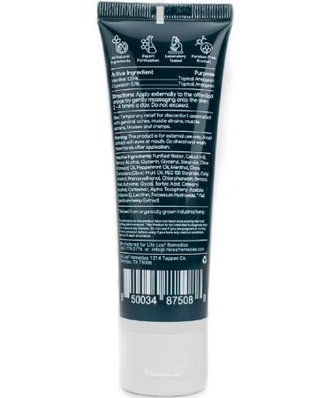 Extra Strength Capsaicin Cream for Athletes - Fast-Acting Joint & Muscle Relief | 3 OZ Non-Greasy Formula by Life Leaf - Buy Online on GoSupps.com