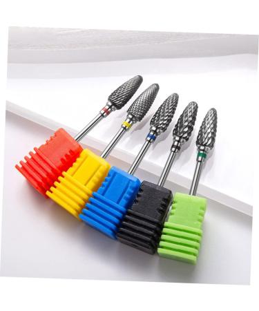 CRILSTYLEO Nail Polisher Cuticle Nail Bit Cuticle Drill Bits for Nails Nail Sanding Drill Bits Portable Manicure Polish Tools Multi-functional Nail Bits Manicure Polishing Heads Polishing Bit 7x1.3cm As Shown 1 - Buy Online on GoSupps.com