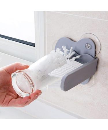 Glass Washer 360 with Suction Cups Kitchen Cleaning Tool Glass Cleaner for Household Pub Kitchen Bar - Buy Online on GoSupps.com