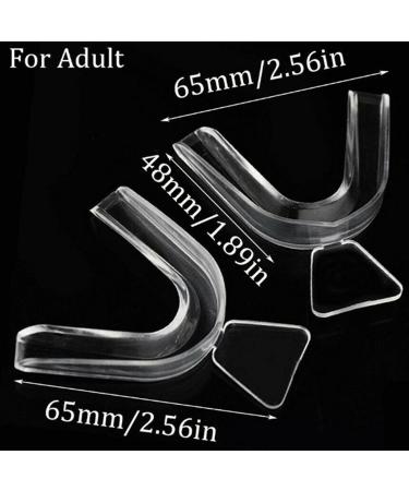 XANHOY 6Pcs Teeth Guard For Night Grinding Night Sleep Guards Teeth Grinding Retainer Moldable Fit Mouth Guard Teeth Retainers - Buy Online on GoSupps.com