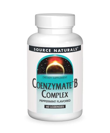 Source Naturals Coenzymate B Complex Peppermint Flavored Sublingual 60 Tablets