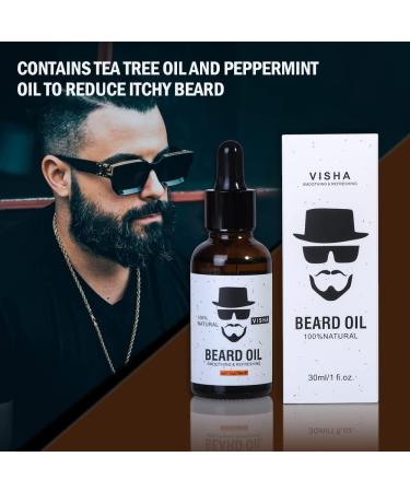 SWEET CARROT Beard Oil - TEST WINNER 30ml | Lime-Mint Fragrance | 100% Vegan Beard Care for Men - Ship Worldwide - Buy Online on GoSupps.com