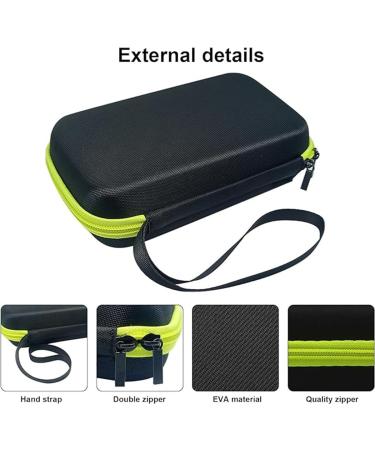 ZLIT Hard Shell Travel Carrier Bag for Philips Norelco OneBlade QP2520/QP2530/QP2630 - Secure & Stylish Razor Bag (Black Interior) | International Shipping Available - Buy Online on GoSupps.com