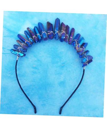 Hair Accessories for the Bride Graceling Gracy Attention the Girl Wedlock Accessories Girls Hair Scrunchie Headband Bridal Crystal Hair Band Natural Multicoloured Stone Miss - Buy Online on GoSupps.com