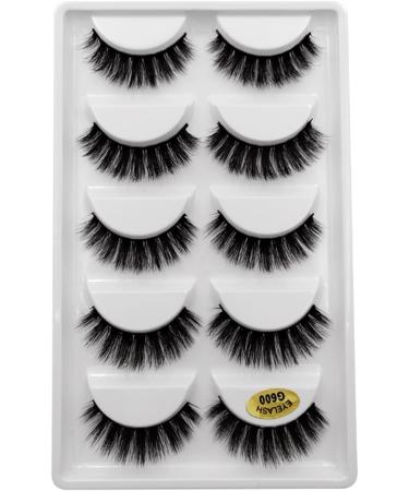 UAMOU 50/100/200 pairs Eyelashes faux mink lashes natural 3d mink eyelashes volume false lashes in bulk cilios Cheerfully (Color : G506 Size : 50 Boxes) - Buy Online on GoSupps.com
