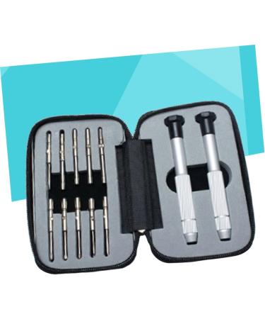 Lurrose 12-Hour Glasses Repair Screwdriver Set | Multi-Screwdriver Ratchet Toolbox for Sunglasses | International Shipping Available - Buy Online on GoSupps.com