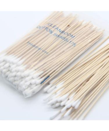 Roydoa Cotton Swabs - 15cm Long Wooden Handle Q-Tips for Ear & Nose Cleaning | Sterile Makeup Applicator | 200pcs per Bag - Buy Online on GoSupps.com