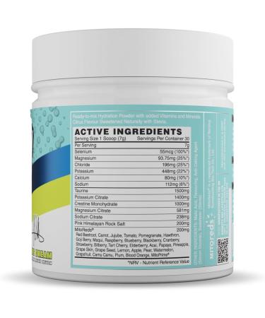 Naughty Boy Hydration & Electrolyte Drink Mix - 2400mg Electrolytes, Creatine & Taurine - Super Reds - Citrus Dream - Buy Online on GoSupps.com