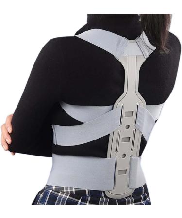 Back Corrector Invisible Chest Posture Corrector Scoliosis Back Brace Spine Belt Shoulder Medical Therapy Support Poor Posture Correction Belt L (Medium) (A Medium)