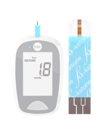 BEST KETONE TEST | Blood Ketone Test Strips, 100ct | Compatible with BKT meter and Keto-Mojo original Bluetooth meter (TD-4279) NOT FOR USE WITH THE KETO-MOJO GK+ METER