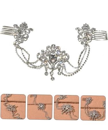 DOITOOL Hair Accessories Western Style Bride Zinc Alloy Rhinestones - Buy Online on GoSupps.com