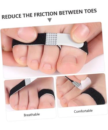 FRCOLOR 5pcs Chic Wrap Feet Divider Separator - Black Valgus Stretcher and Bunion Protector - Buy Online on GoSupps.com