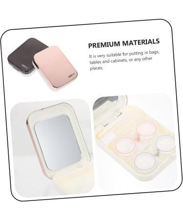 Buy SOLUSTRE Colored Contact Lenses with Mirror Film - Dustproof Travel Box - 2 Sets | International Shipping Available - Buy Online on GoSupps.com