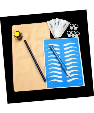 Angoily Microblading & Pigment Kit Cup Embroidery Manual Blue Eyebrow Dark Eye Skin Pen Coffee and - Buy Online on GoSupps.com