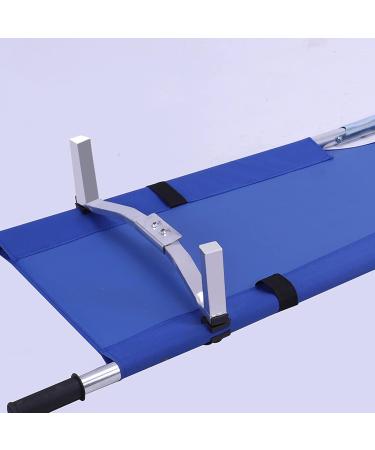 Stretcher Aluminum Alloy Two-Fold Folding Stretcher Emergency Rescue Portable Waterproof Oxford Leather Rescue Back Stretcher Ambulance Patient Transport - Buy Online on GoSupps.com