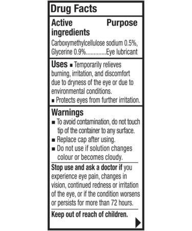 Buy Refresh OPTIVE Advanced FUSION 2X10ML - Moisturizing Eye Drops for Dry Eyes | Fast International Shipping - Buy Online on GoSupps.com