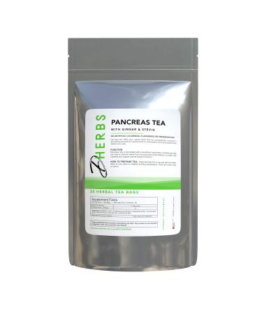 Herbal Pancreas Tea, Cleanse with Juniper, Fenugreek, and Gymnema (20 Bags)