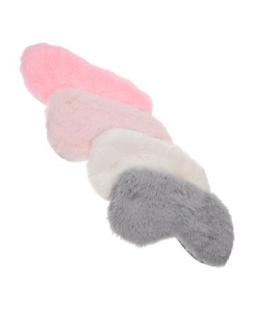 Beaupretty 8 Pcs Plush Eye Mask Silk Eye Sleeping Mask for Women Breathable Eye Patch Travel Sleep Masks Travel Eye Masks Eye Mask for Men Eye Covers Cartoon Cotton Child Goggles