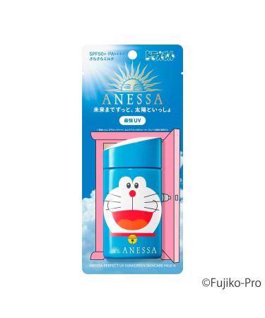 Niconico Doraemon Limited Anessa Perfect UV Skin Care Milk N Sunscreen SPF50+ PA++++ 60ml - Buy Online on GoSupps.com
