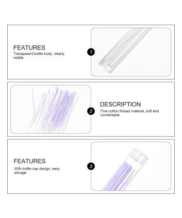 Healeved Ear Piercing Kit - 180pcs, Rose Fragrance, Odor Removal, Disposable Ear Care & Hole Cleaning Tool for Adults - Violet Men's Earrings - Buy Online on GoSupps.com